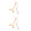 2 Letter Sleutelhanger Vrouwen Trolley 5