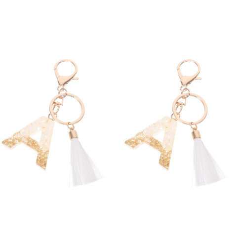 2 Letter Sleutelhanger Vrouwen Trolley 1