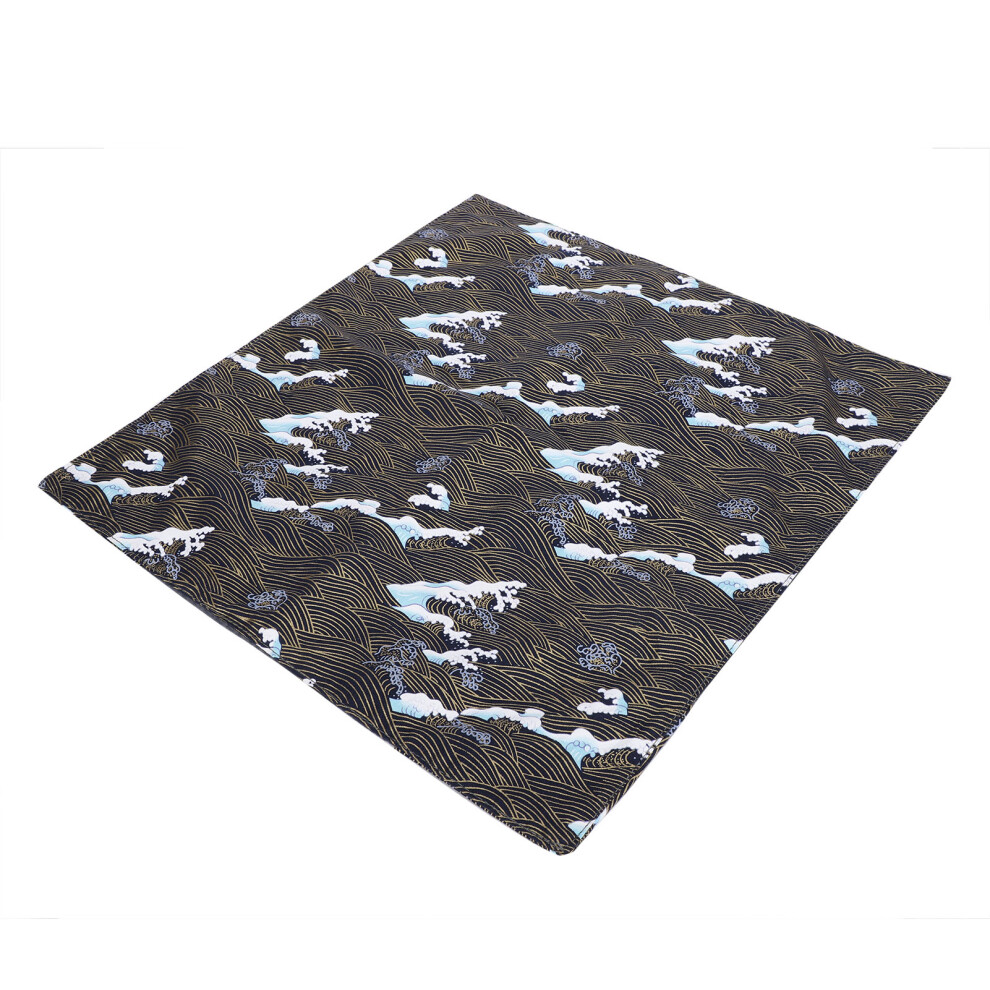 Washable Waterproof Oxford Cat Bed Cover, 43x43cm, Blue Wave-image-OPC-PMTYCKH-NEW