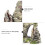 artificiel pour aquarium marron 9