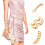 2 Verstelbare Fauxparel Tailleketting Vrouwen 4