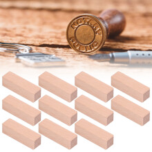 11pcs Unfinished Beech Wood Carving Blocks 7x2x2cm for Beginners to Experts