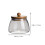 2St Delicate Glazen Bewaardoos Met , Accent, Transparant 10