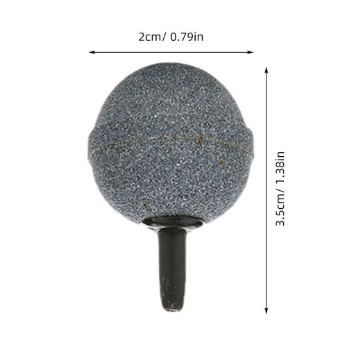 24 Pcs 20 X 20Mm Round Air Stone Bubble Diffuser For Aquarium Hydroponics 2
