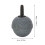 24 Pcs 20 X 20Mm Round Air Stone Bubble Diffuser For Aquarium Hydroponics 2
