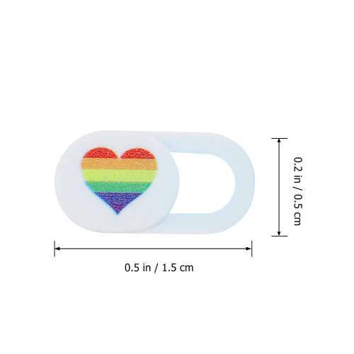 3Pcs Cover Slide With Heart Pattern 1