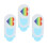 3Pcs Cover Slide With Heart Pattern 9