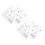 4 Pcs Easter Bunny Clear Stamps For Card Making And Scrapbooking 3
