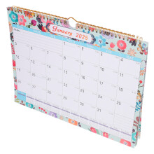 Wall Calendar 2024-2025 Hanging English Calendar For Office