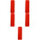 5 Rolls Red Xuan Paper Gift Tissue Chinese Calligraphy Roll 3