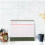 Table Calendar Planner Monthly 2024 Desk Schedule Organizer 4