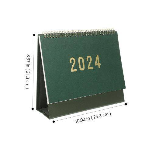 Table Calendar Planner Monthly 2024 Desk Schedule Organizer 1