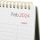 Table Calendar Planner Monthly 2024 Desk Schedule Organizer 7