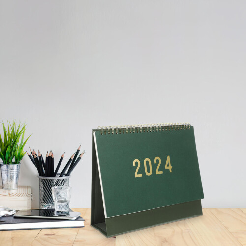 Table Calendar Planner Monthly 2024 Desk Schedule Organizer 2