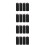 16 Pcs Aquarium Air Stone Fish Tank Oxygen Bubbler Diffuser 10