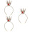 3Pcs Crown-Design Glittery 3D Headbands For Children 9