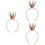 3Pcs Crown-Design Glittery 3D Headbands For Children 8