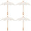 4 Count Wedding Decor Custom Lace Umbrella Masquerade Prop Bride 7