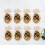 8Pcs Pineapple Shaped Paper For Birthday Party 7