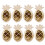 8Pcs Pineapple Shaped Paper For Birthday Party 2