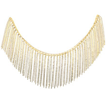 3pcs Rhinestone Chain Alloy Dress Mustache