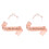 4 Pcs Birthday Party Shoulder Strap Crown Headband Sash Set 3