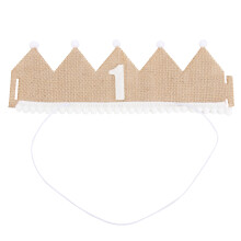 2Pcs Children Number Birthday Party Hats Kids Crown Headwear Decor