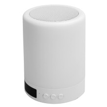 Bluetooth Night Light Speaker Alarm Clock 378g Touch LED Lamp