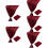 5 Pcs Table Covers For Party Dining Runner Chiffon Runners Wedding 10