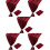 5 Pcs Table Covers For Party Dining Runner Chiffon Runners Wedding 8