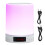 Bluetooth Night Light Speaker Alarm Clock 378g Touch LED Lamp 2