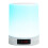Bluetooth Night Light Speaker Alarm Clock 378g Touch LED Lamp 16