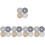 20 Pcs Diamond Chain Claw Chain Clothing Brass 5