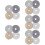 20 Pcs Diamond Chain Claw Chain Clothing Brass 10