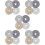 20 Pcs Diamond Chain Claw Chain Clothing Brass 8