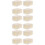 12 Pcs Fish Tank Filter Cotton Sponge Submersible Pump 8