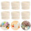 12 Pcs Easter Egg Wooden Saucer Cup Decorative Holder 10