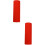 2 Rolls Red Xuan Paper Gift Tissue Chinese Calligraphy Roll 7