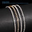 8 Pcs Diamond Chain Edging Rhinestone Wedding Dress 10