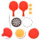 One Set Practical Elastic Table Tennis Training Kit 5