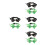8 Pcs Cat Collar With Bell Bow-Knot Kitten Neck Decor 6