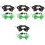 8 Pcs Cat Collar With Bell Bow-Knot Kitten Neck Decor 10