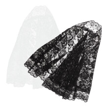 Veil Romantic Black Wedding Veils For Women 2pcs