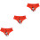 3 Pcs Christmas Theme Printed Breathable Women's Triangle Underpants 6