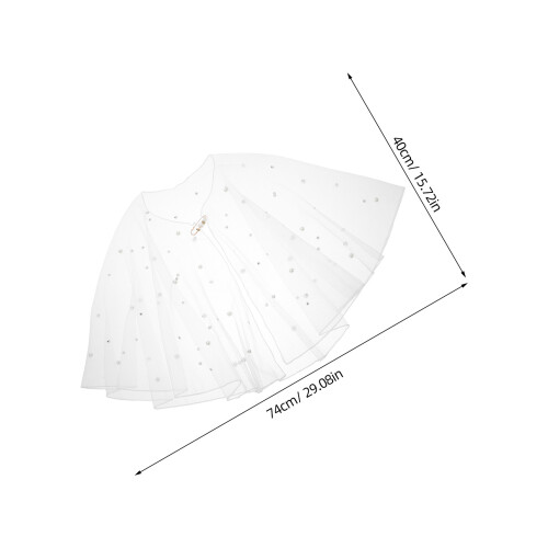 Bride Veils For Wedding Shawls And Wraps Dinner Party Beige 2