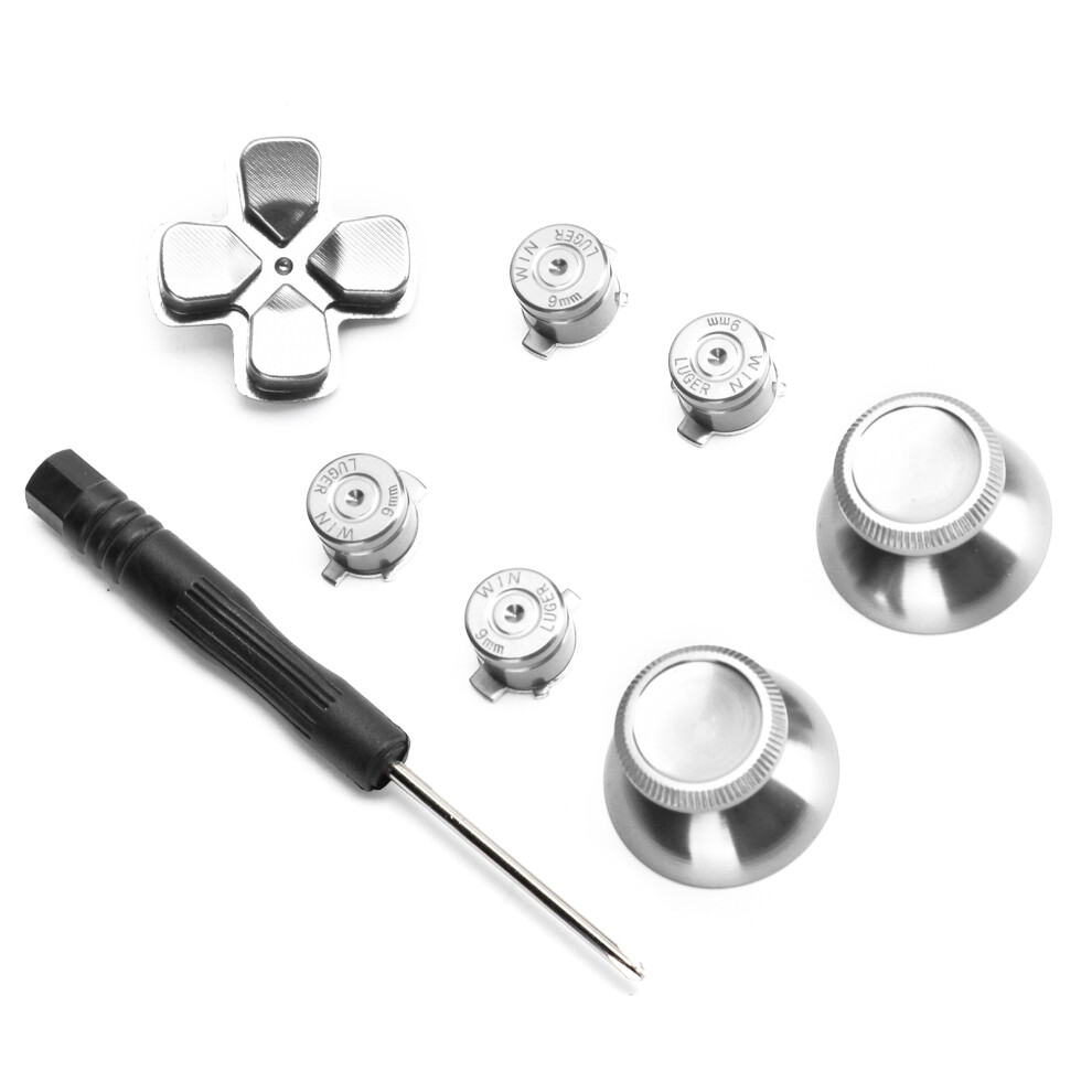 Enhance Your Ps4 Controller Feel With Aluminum Alloy Button Set 9391359624681