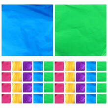 500 Sztuk Papier Do Pakowania Czekolady 10X10 Cm Aluminiowej