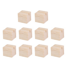 10 unids suporte natural para fotos 3x3 cm e -recados