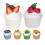6 Unidades Cupcake Falso Alimento Artificial Exposição 6