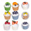 6 Unidades Cupcake Falso Alimento Artificial Exposição 7